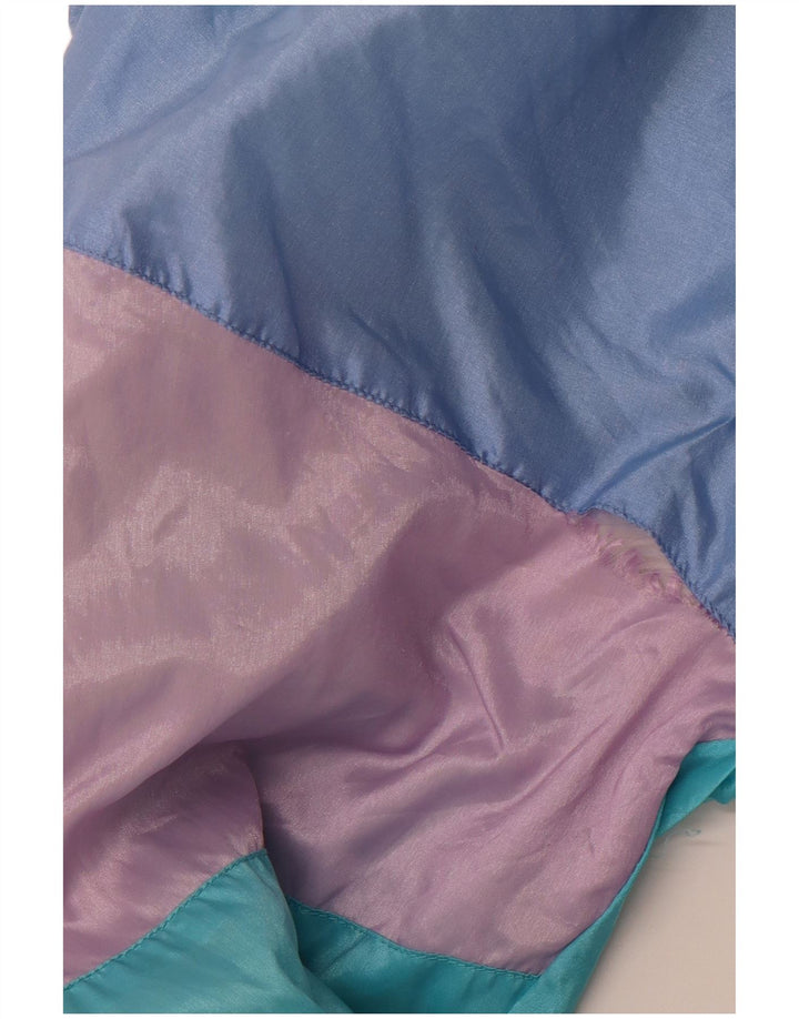 Jaqueta de treino masculina VINTAGE XL azul colorblock