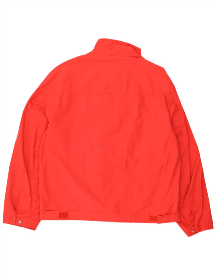 Jaqueta bomber masculina Zara UK 42 XL nylon vermelho