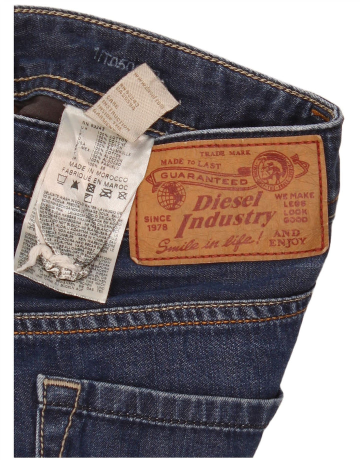 Shorts jeans masculino diesel Larkee Straight Regular W30 azul marinho médio