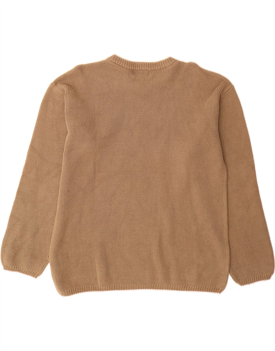TIMBERLAND Boys Crew Neck Jumper Sweater 13-14 Years Brown Cotton Vintage Timberland and Second-Hand Timberland from Messina Hembry 