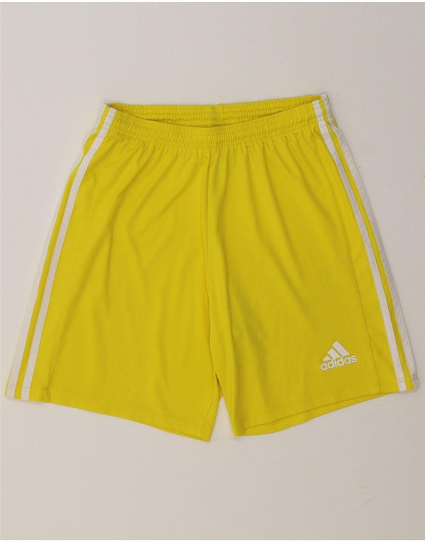 ADIDAS Mens Aeroready Sport Shorts Médio Poliéster Amarelo
