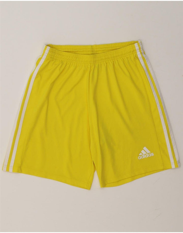 ADIDAS Mens Aeroready Sport Shorts Médio Poliéster Amarelo
