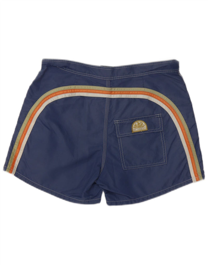 Shorts de natação masculino Sundek médio azul marinho poliéster