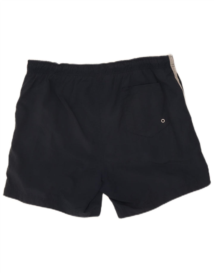 Shorts de natação masculino Champion 2XL azul marinho colorblock