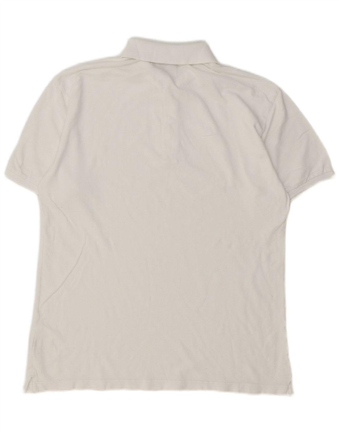 Camisa polo masculina Diadora grande algodão branco