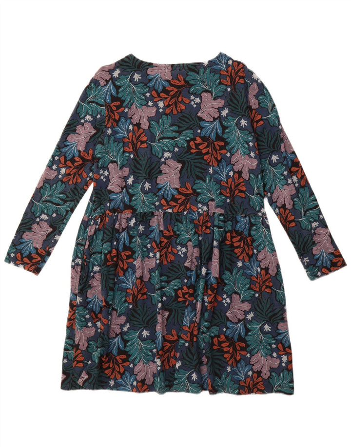 Vestido básico feminino Seasalt Cornwall Reino Unido 12 algodão multicolorido médio