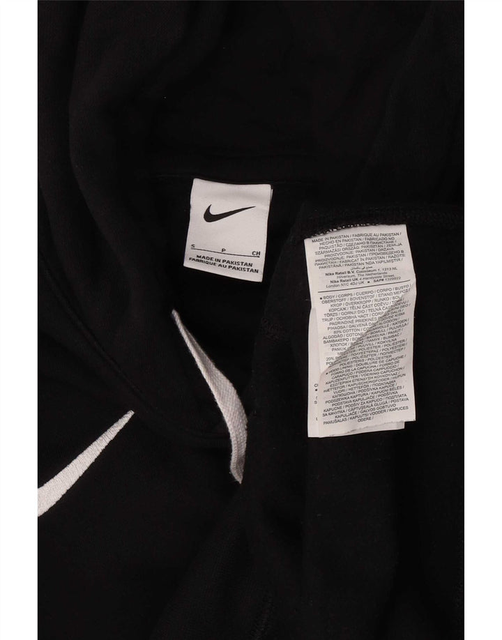 Moletom com capuz Nike masculino regular fit pequeno algodão preto