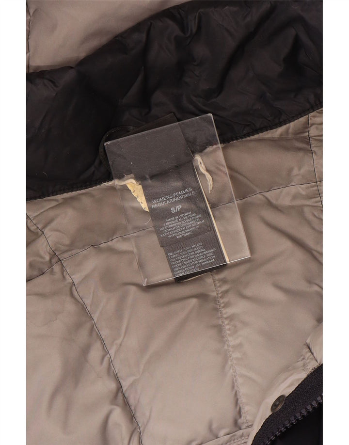 Casaco acolchoado com capuz grande THE NORTH FACE Reino Unido 10 pequeno azul marinho