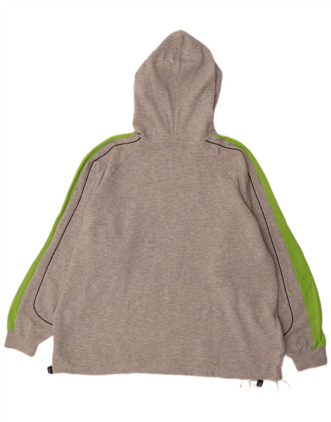 Umbro moletom com capuz gráfico masculino XL cinza colorblock poliéster