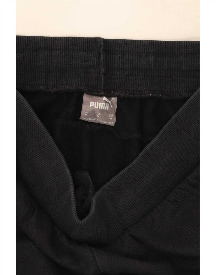 Calça esportiva masculina Puma Graphic Joggers médio preto colorblock
