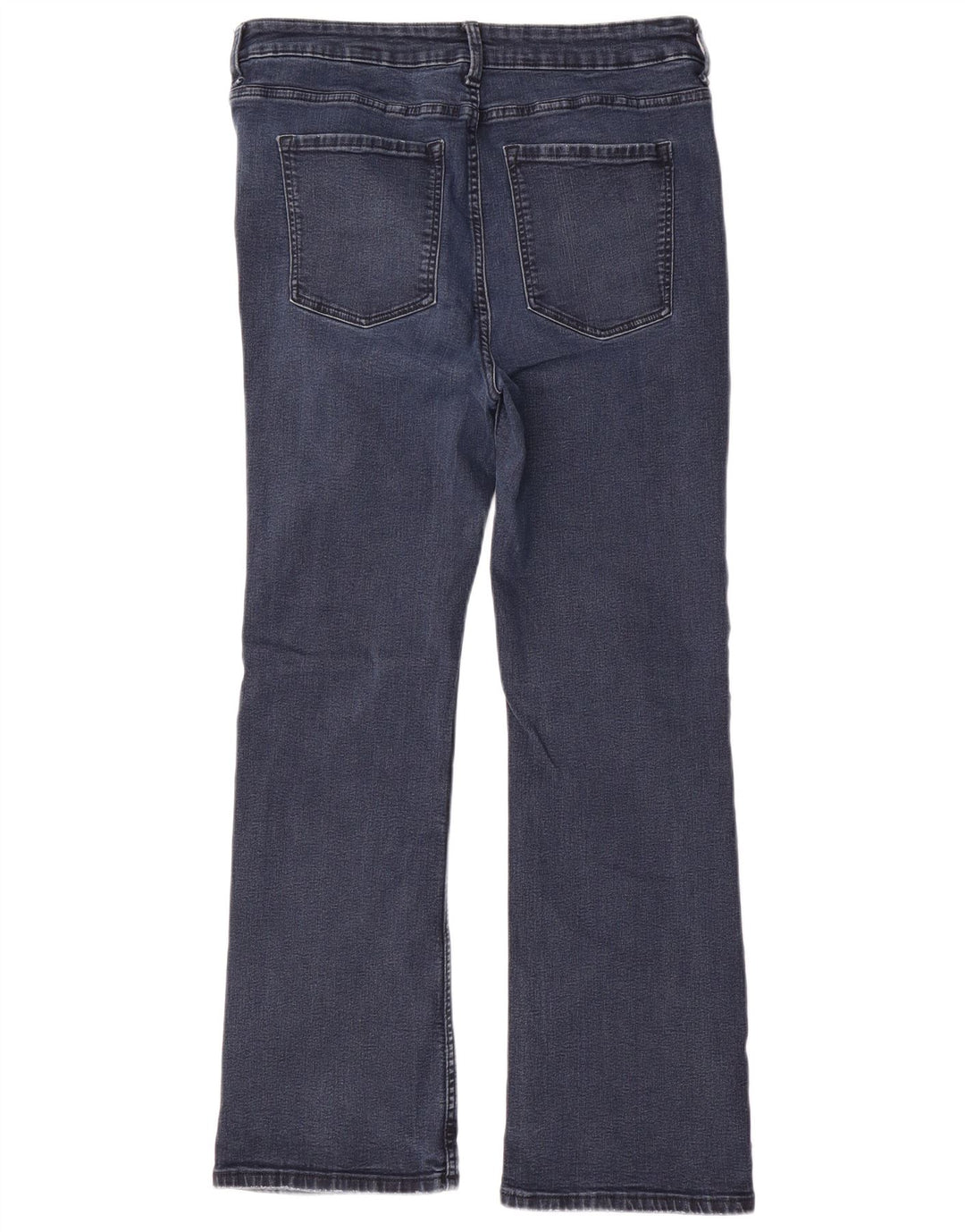 Jeans Marks & Spencer feminino regular fit bootcut Reino Unido 16 grande W34 L28 azul
