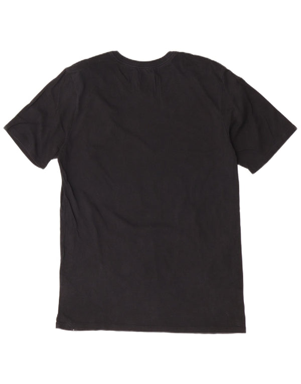 Camiseta Jordan Mens Standard Fit Top Médio Algodão Preto