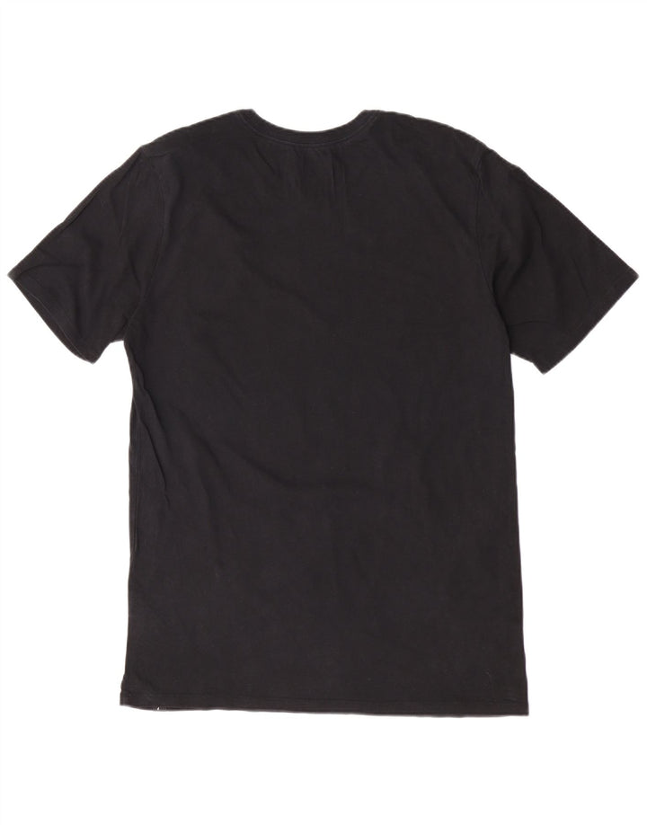 Camiseta Jordan Mens Standard Fit Top Médio Algodão Preto