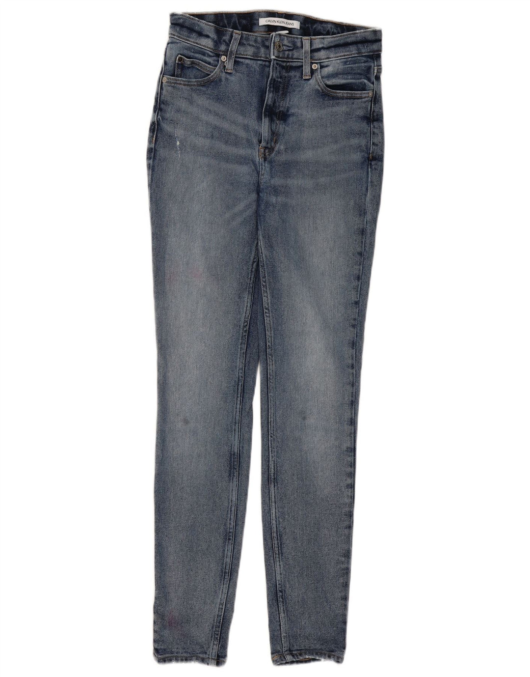Calça jeans skinny feminina CALVIN KLEIN W28 L30 algodão azul