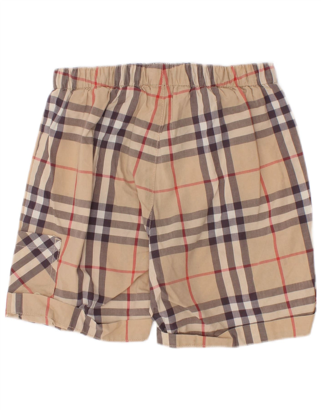 Burberry Meninos Shorts 2-3 Anos W18 Xadrez Bege