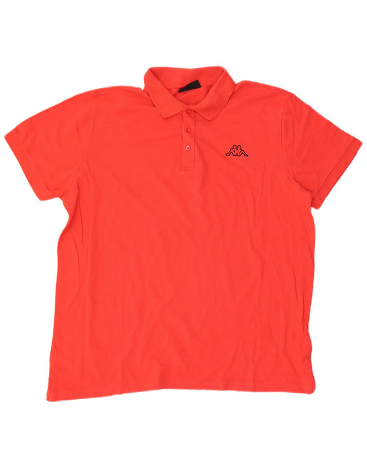 Camisa polo masculina Kappa 2XL algodão vermelho