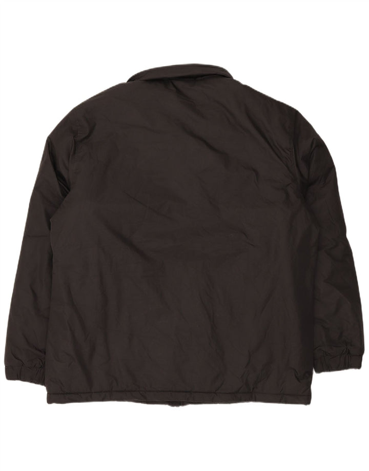 Jaqueta corta-vento masculina KAPPA UK 44 2XL poliéster preto