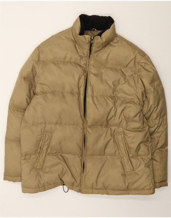 Jaqueta acolchoada masculina NANGAPARBAT IT 58 4XL poliéster bege