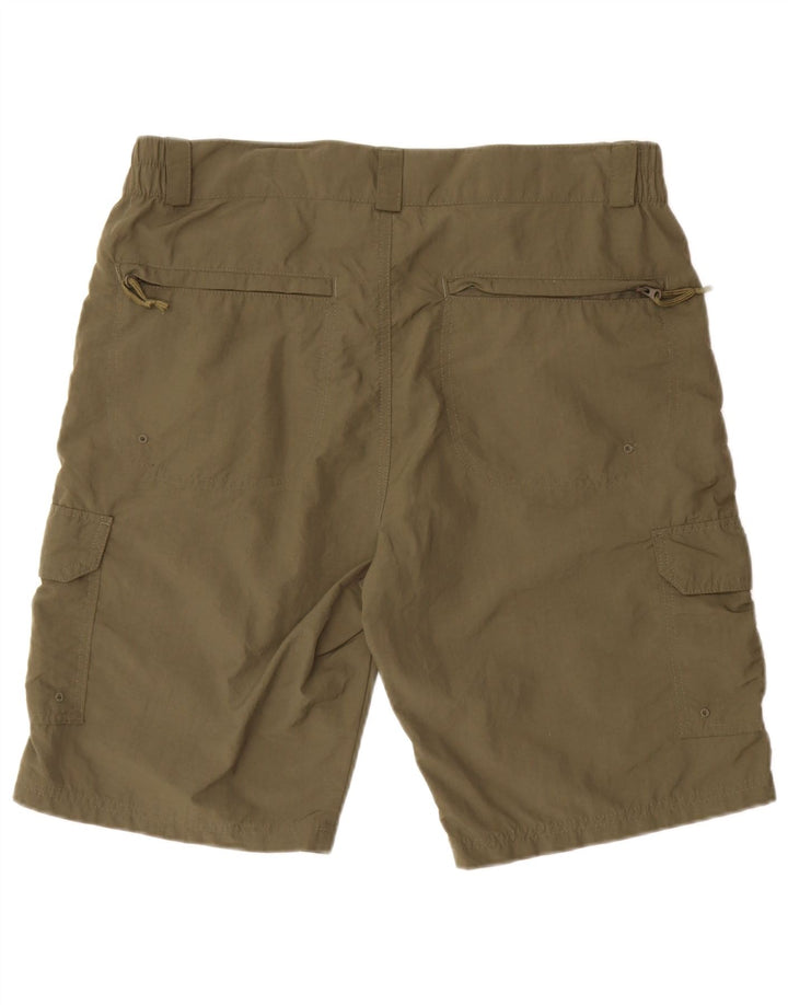 Shorts cargo masculino MOUNTAIN WAREHOUSE W34 grande cáqui nylon