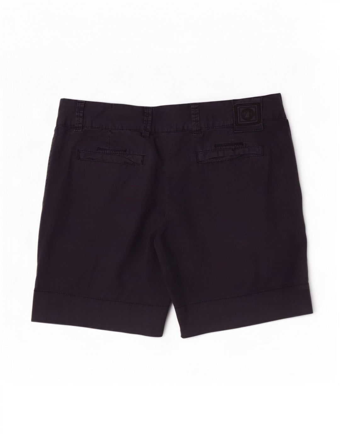 Shorts chino feminino Murphy & Nye W29 algodão azul marinho médio
