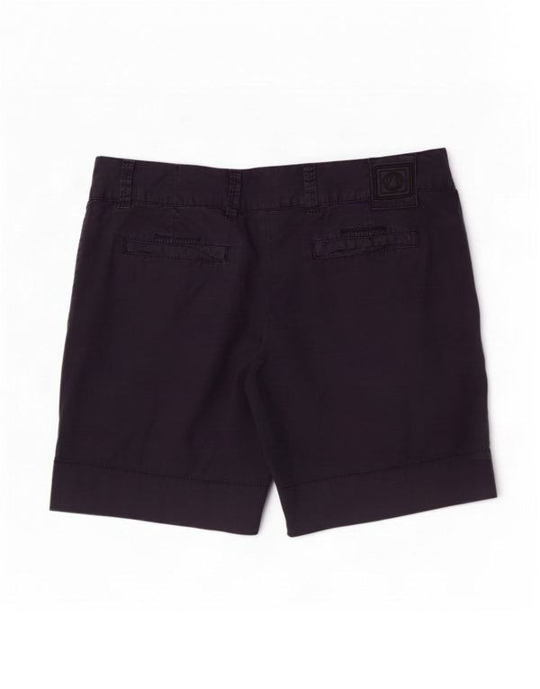 Shorts chino feminino Murphy & Nye W29 algodão azul marinho médio