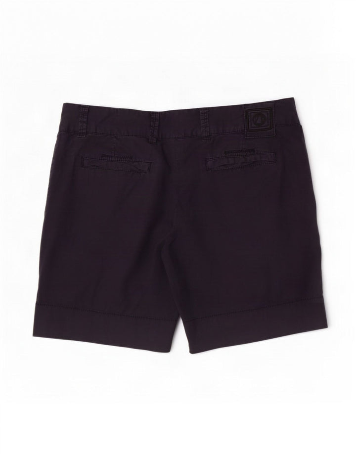 Shorts chino feminino Murphy & Nye W29 algodão azul marinho médio