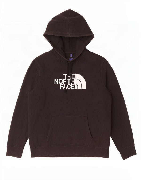 Jumper com capuz gráfico masculino The North Face XL algodão preto