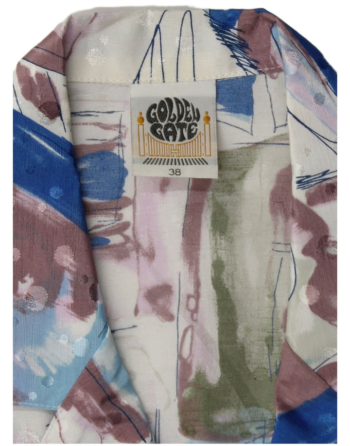 Blusa feminina GOLDEN GATE EU 38 média multicolorida geométrica