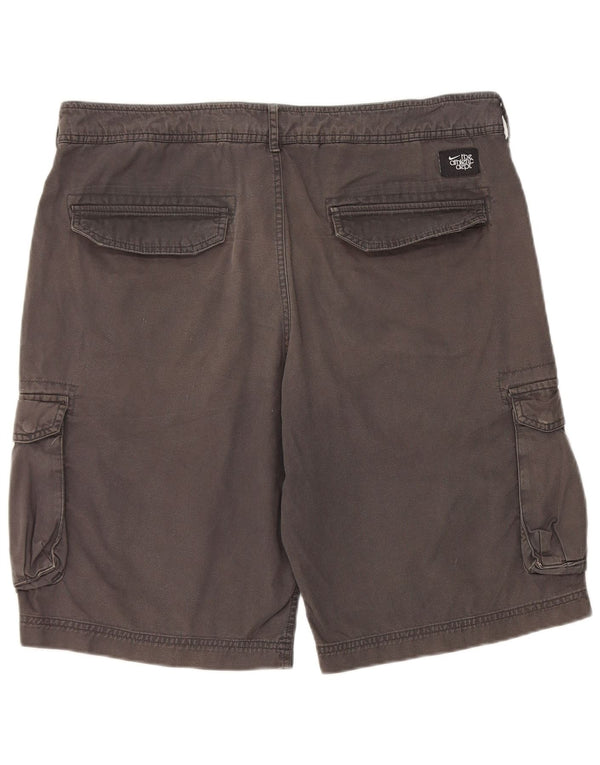 Shorts cargo masculino Nike W34 grande algodão cinza