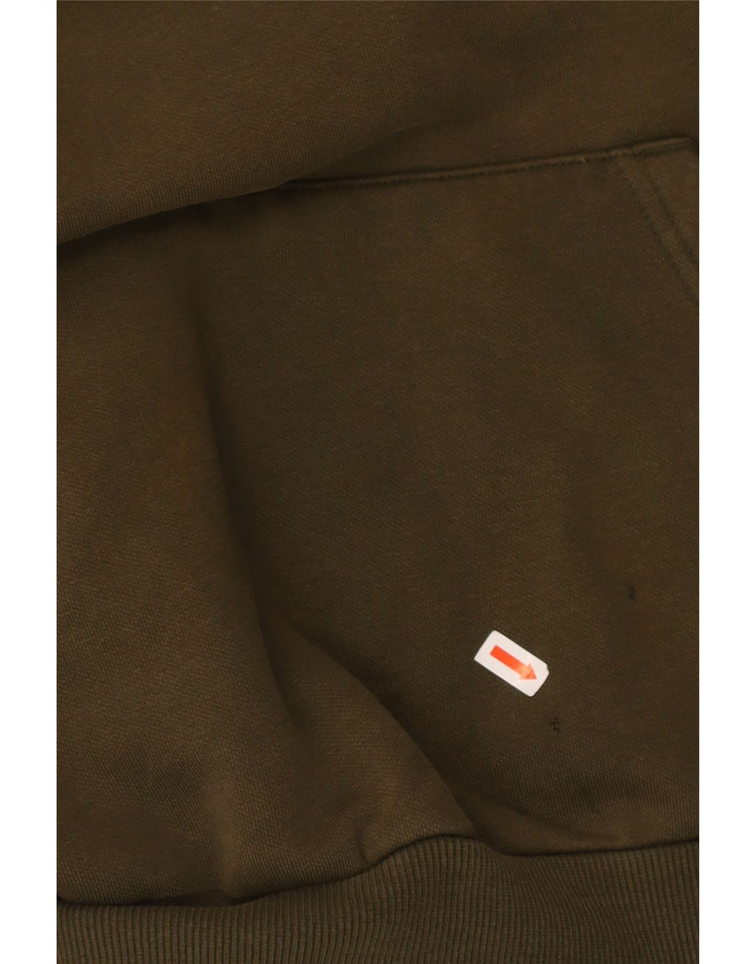 PUMA Mens Graphic Hoodie Jumper Grande Algodão Cáqui