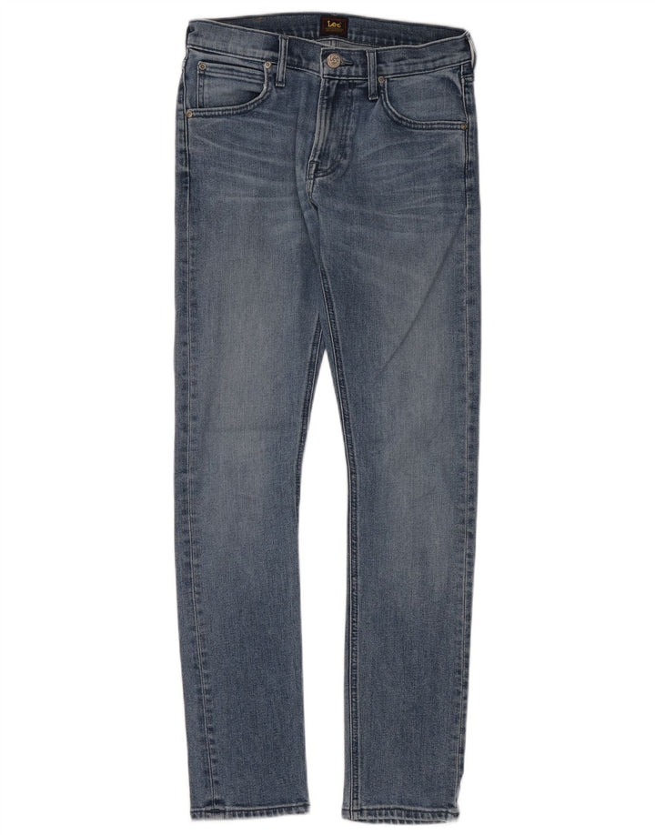 Lee Mens Luke Slim Jeans W28 L32 Azul Algodão