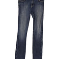 Calça jeans skinny feminina Armani W28 L33 azul algodão