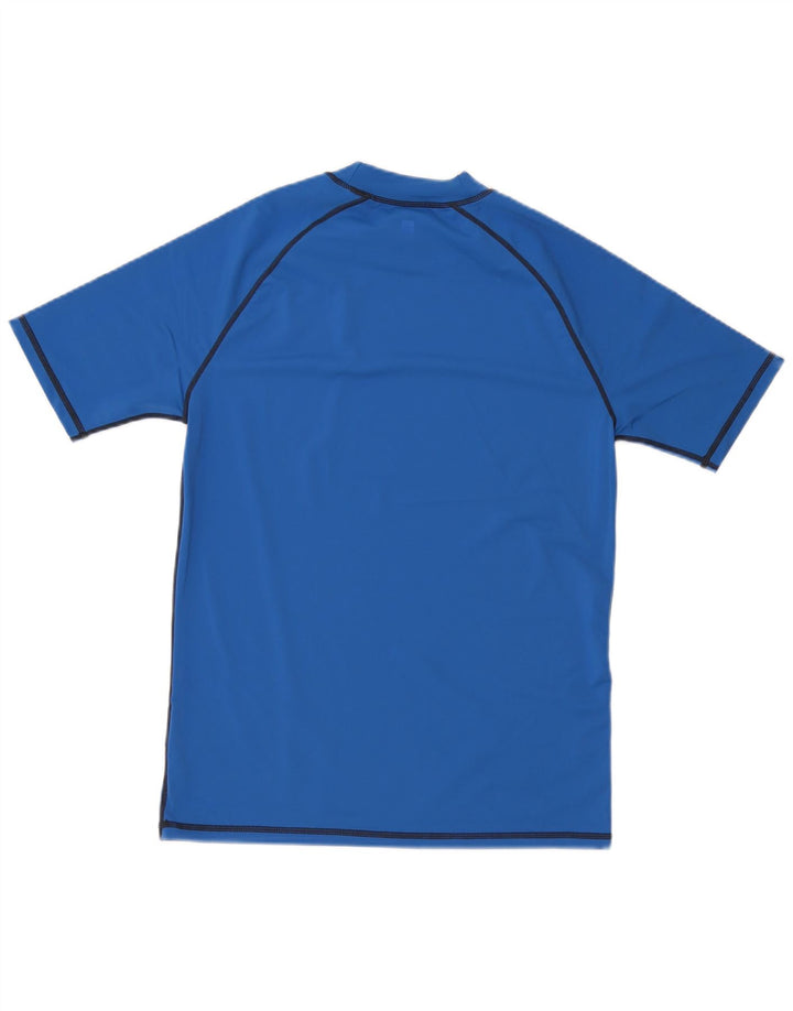 Camiseta masculina com proteção UV Mountain Warehouse em poliéster azul grande