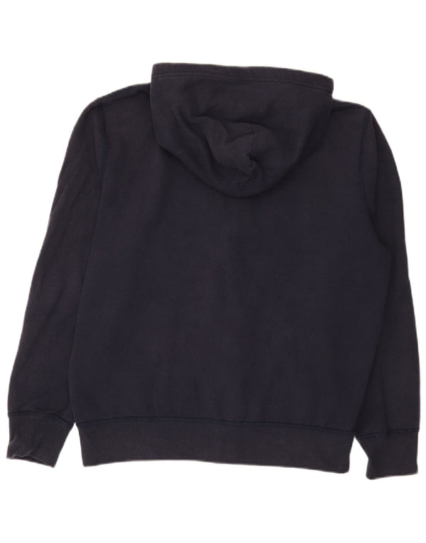 Polo Ralph Lauren Suéter masculino com capuz e zíper médio algodão azul marinho