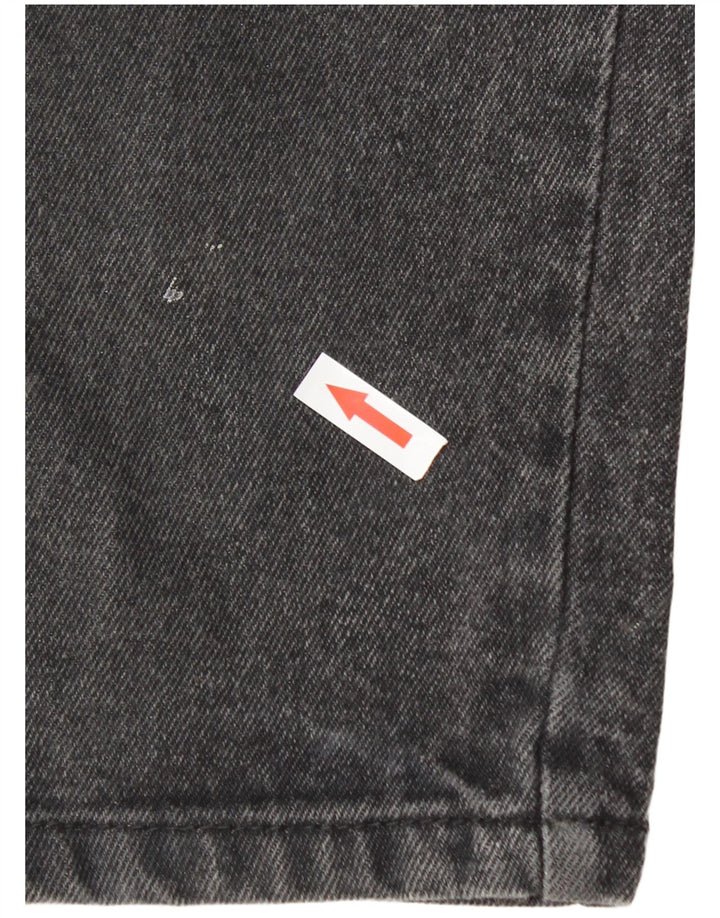 Shorts jeans masculino Pierre Cardin grande W36 algodão cinza