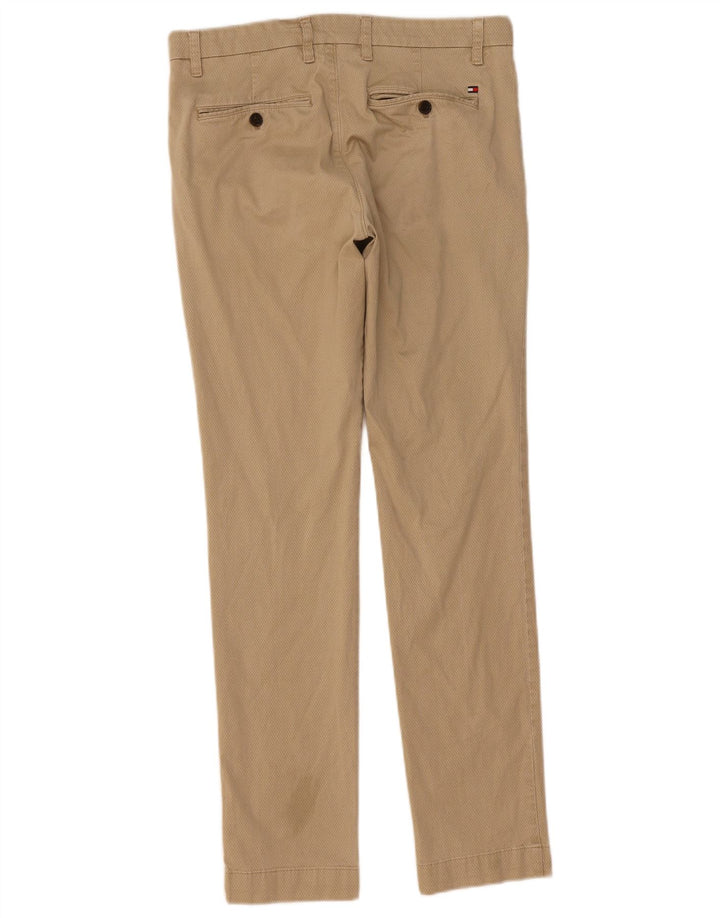 Calça Chino Masculina TOMMY HILFIGER W32 L32 Algodão Bege