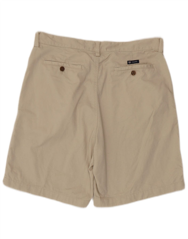 Shorts Chino Masculino Chaps W34 Grande Bege
