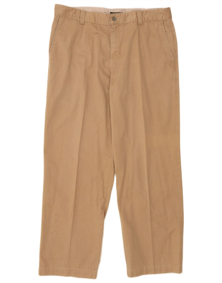 Calça chino masculina DOCKERS cáqui reta W36 L32 bege