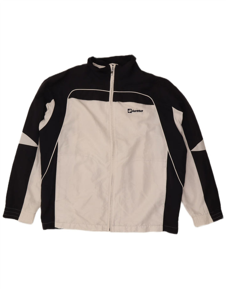 Lotto Mens Treino Top Jacket XL Branco Colourblock Poliéster