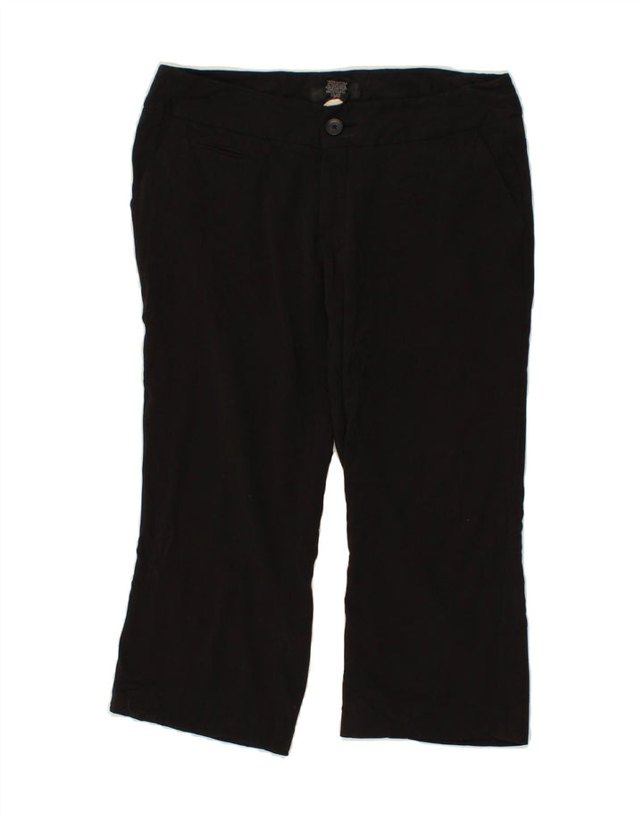 MOSSIMO Womens Straight Capri Trousers US 8 Medium W32 L21  Black Vintage Mossimo and Second-Hand Mossimo from Messina Hembry 