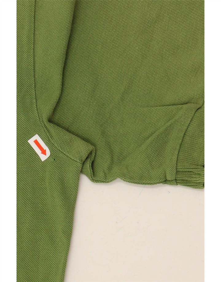Camisa polo masculina KAPPA grande algodão verde