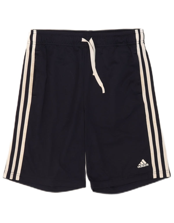Calções desportivos Adidas Boys Aeroready 13-14 anos azul marinho poliéster