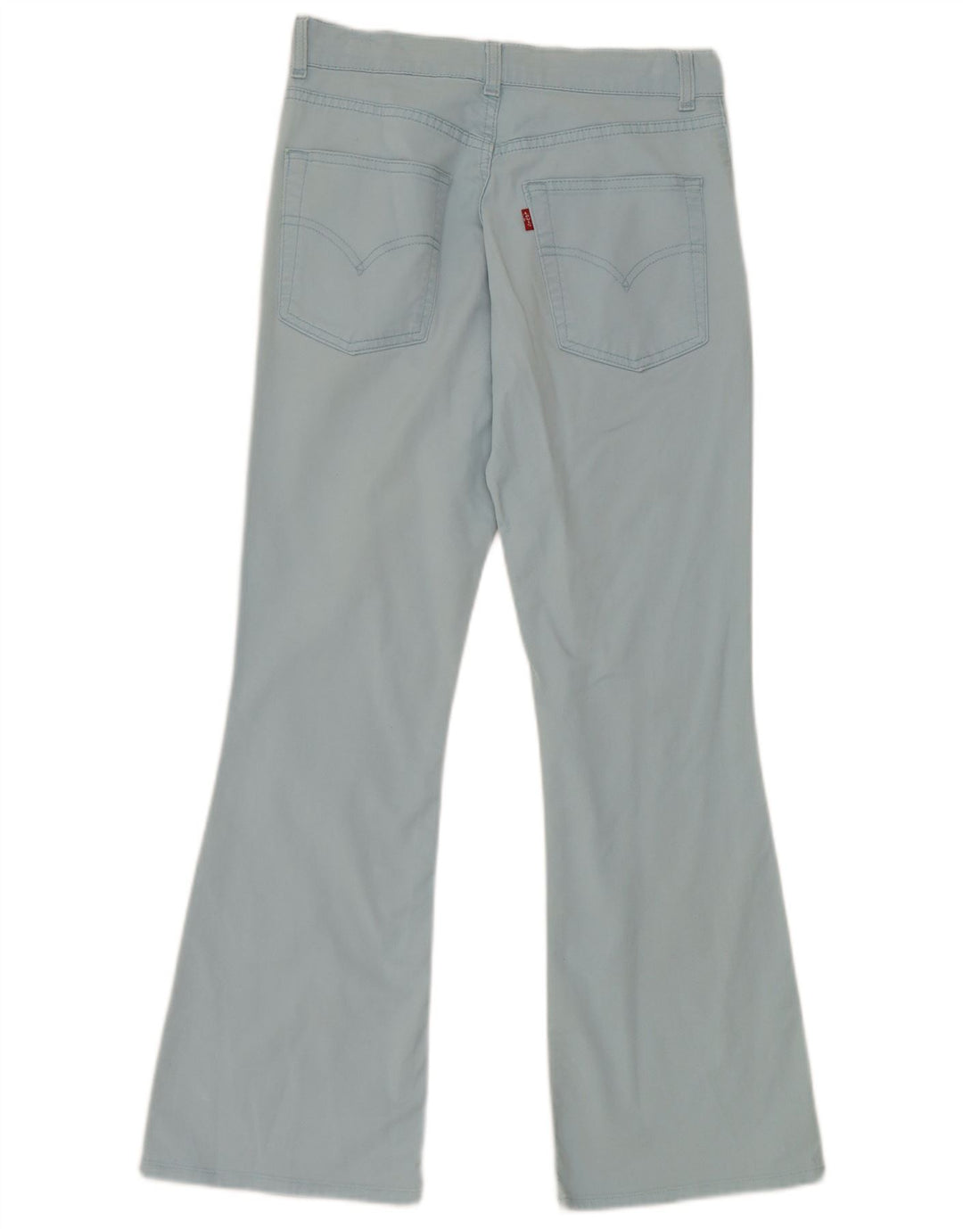 Calça casual feminina Levi's Bootcut W28 L30 algodão azul