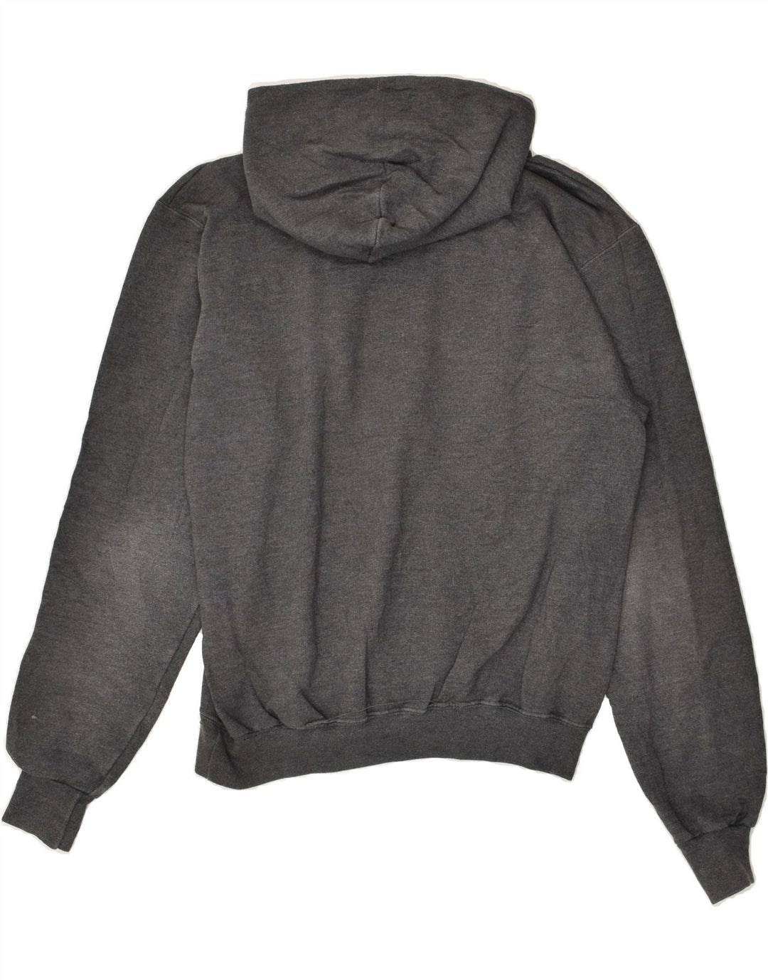 CHAMPION Mens Graphic Hoodie Jumper Small Grey Cotton Vintage Champion and Second-Hand Champion from Messina Hembry 