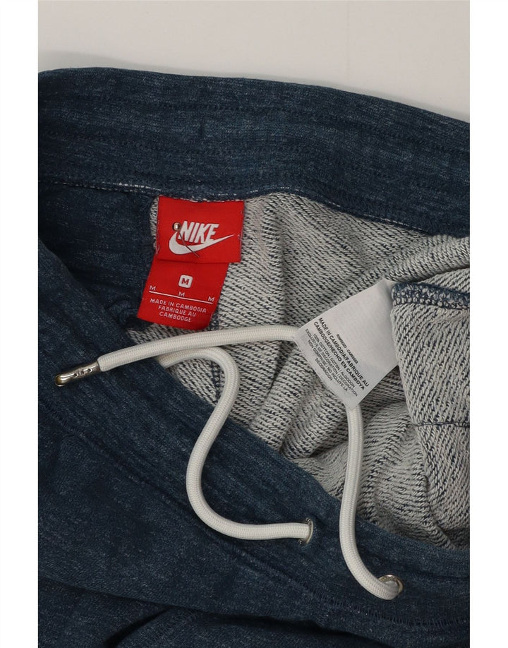 Calça de treino masculina Nike joggers médio azul algodão