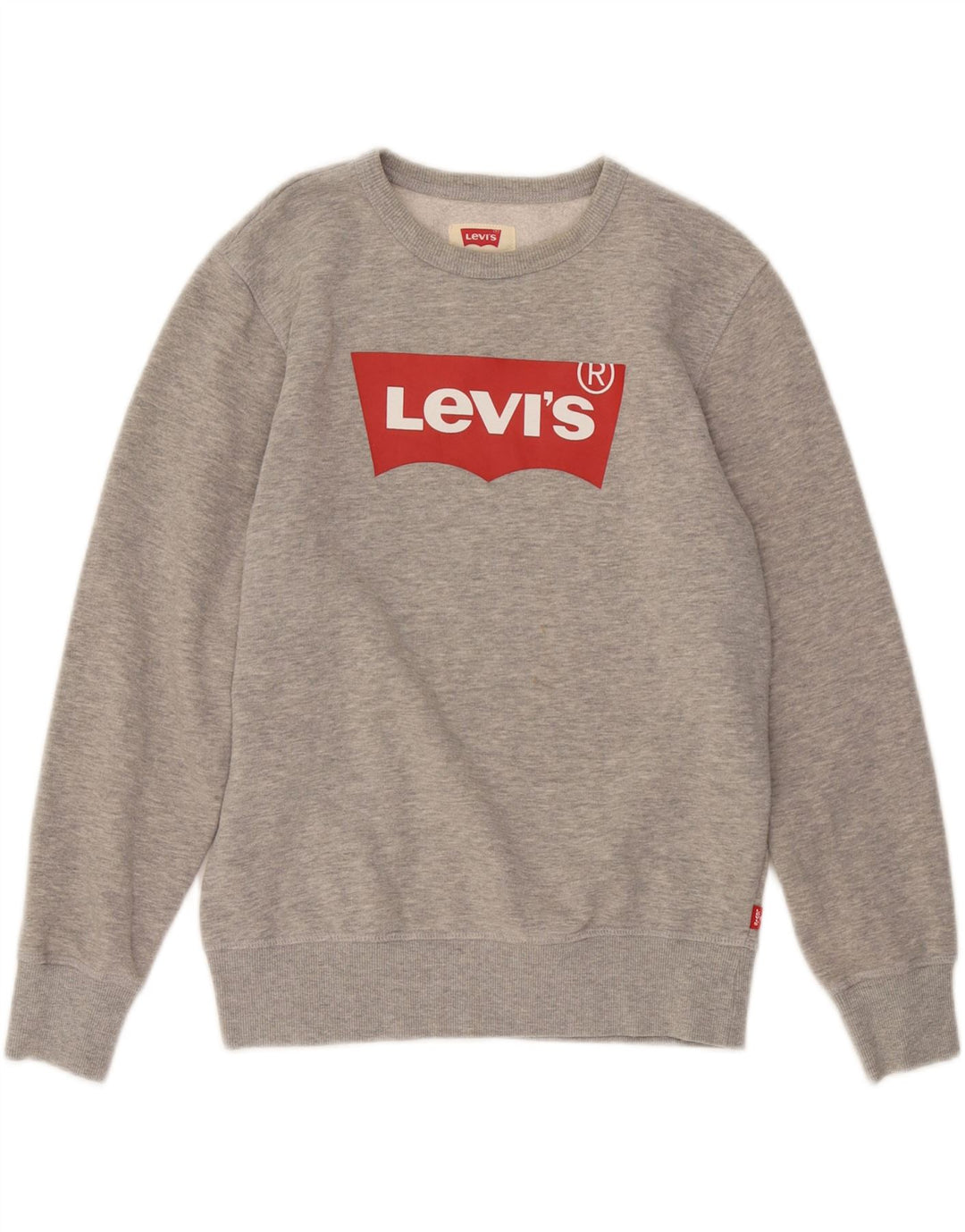 Moletom gráfico LEVI'S Boys 12-13 anos algodão cinza