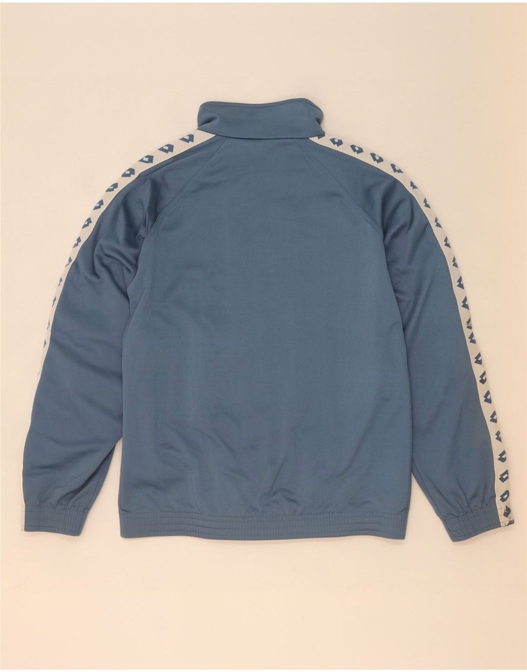 Lotto Mens Graphic Tracksuit Top Jacket Grande bloco colorido azul