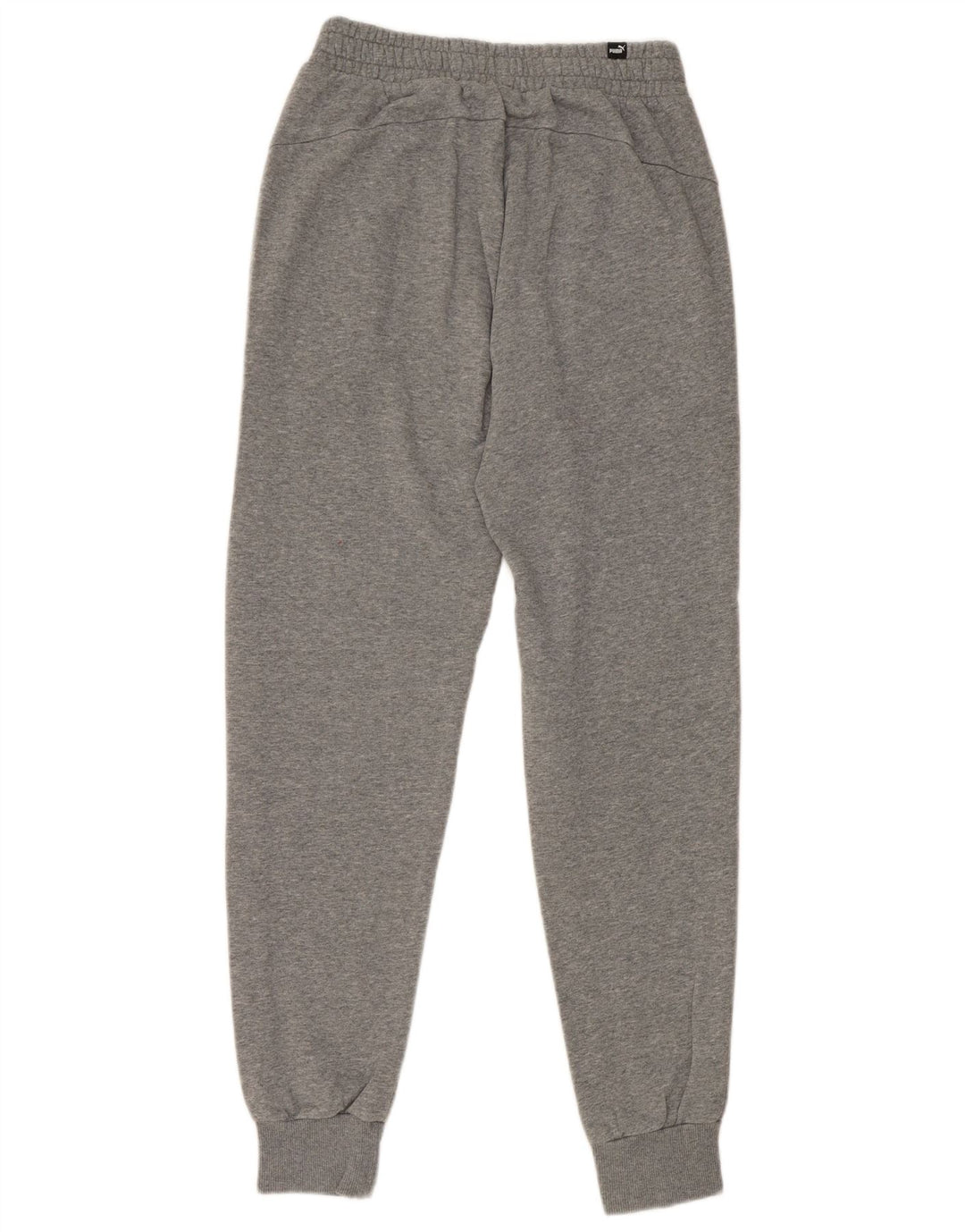 Calça de treino masculina PUMA joggers pequeno algodão cinza