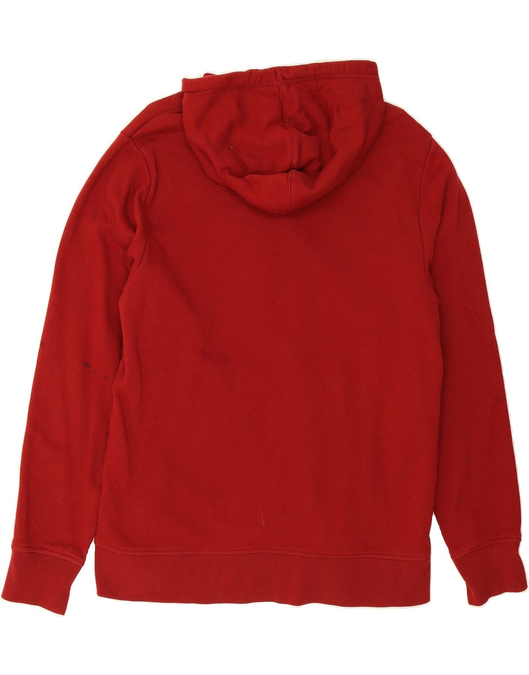 REEBOK Mens Graphic Hoodie Jumper Large Red Cotton Vintage Reebok and Second-Hand Reebok from Messina Hembry 