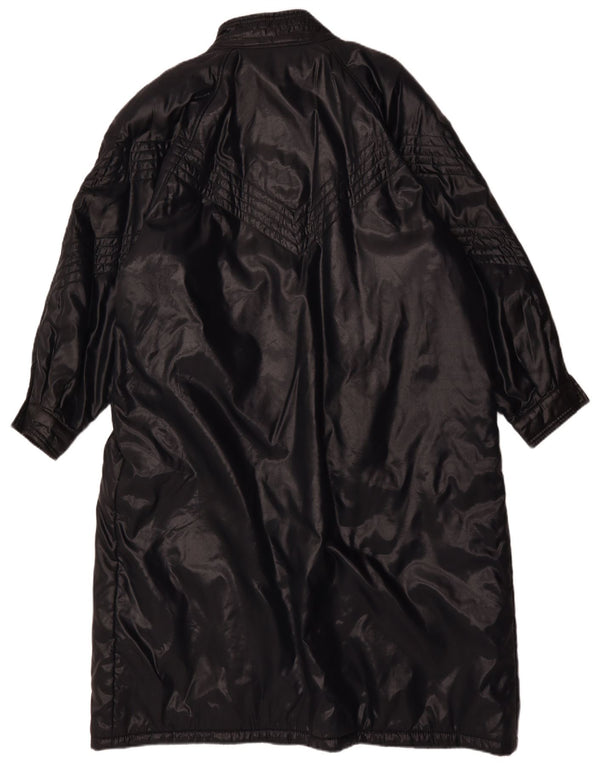 Sobretudo feminino vintage IT 50 XL azul marinho
